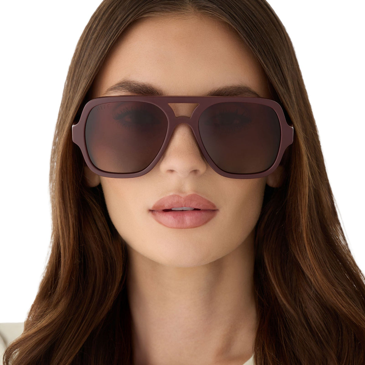 LAYTON - RUGBY RED + BROWN GRADIENT + POLARIZED SUNGLASSES