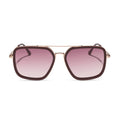 JORDAN - RUGBY RED + BURGUNDY GRADIENT SUNGLASSES