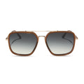 JORDAN - WHISKEY + GOLD + GREY GRADIENT SUNGLASSES
