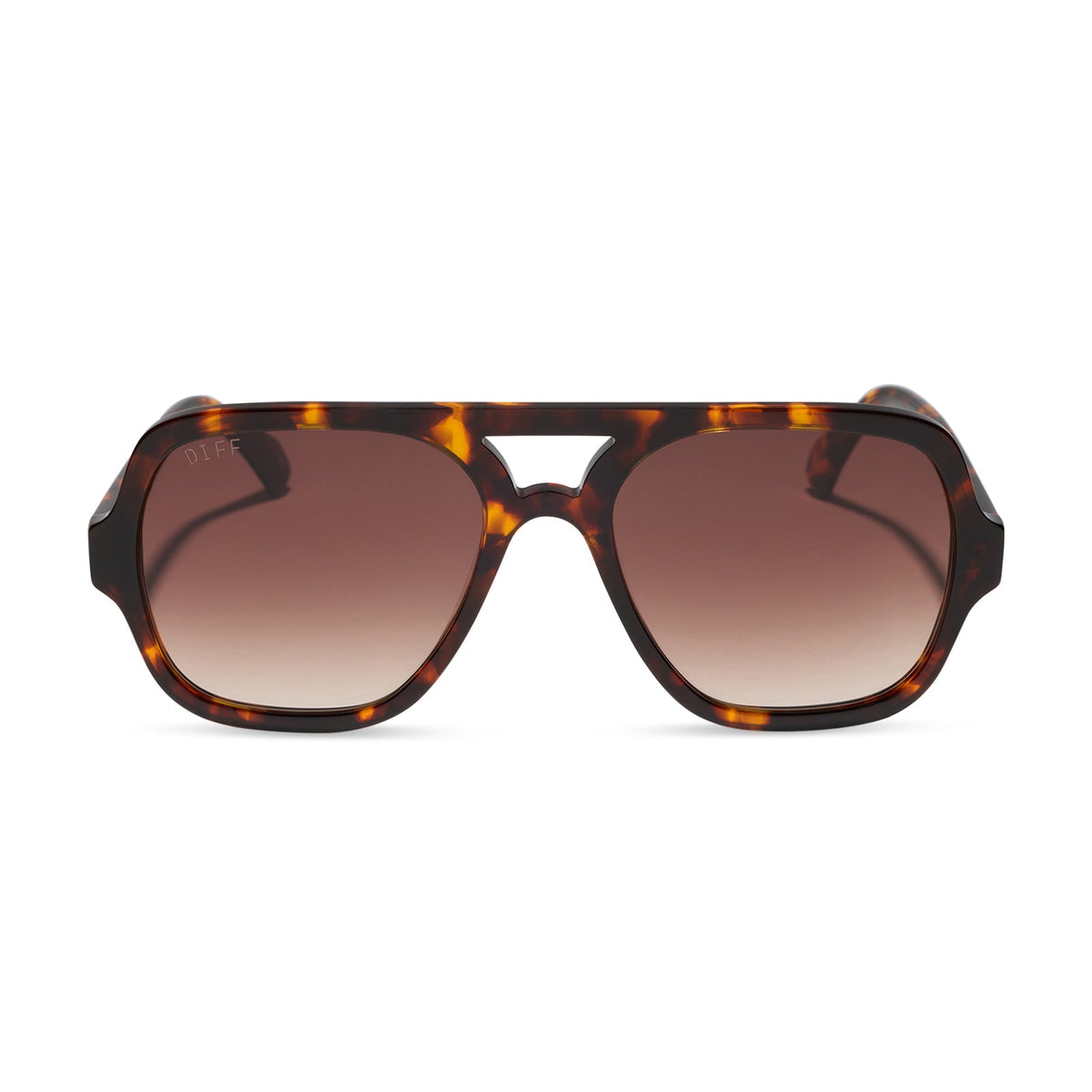 LAYTON - RICH TORTOISE + BROWN GRADIENT SUNGLASSES