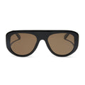 MORGAN - BLACK + BROWN + POLARIZED SUNGLASSES