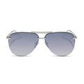 TAHOE - SILVER + SLATE GRADIENT FLASH + POLARIZED SUNGLASSES