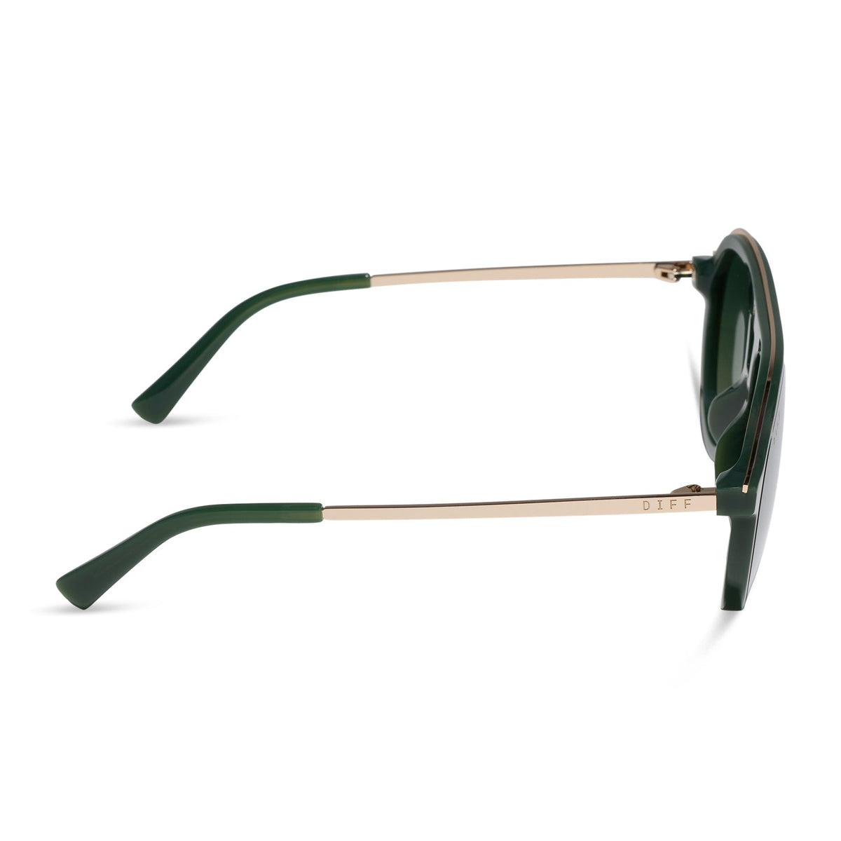 TOSCA III - FAIRWAY GREEN + ALOE GREEN GRADIENT + LIGHT GOLD FLASH SUNGLASSES