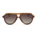 TOSCA III - TAWNY TORTOISE + BROWN GRADIENT + POLARIZED SUNGLASSES